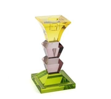 Colorful Sütun Şamdan 8x8x15cm