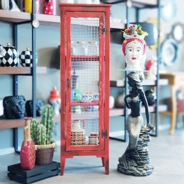 Nostaljik Tel Dolap Büyük Boy