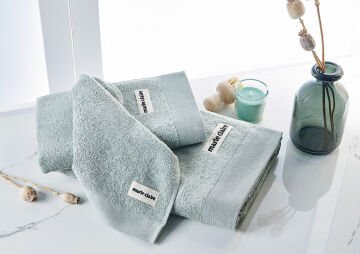 Marie Claire Paris Bambu Laure 3'Lü Havlu Set Yeşil