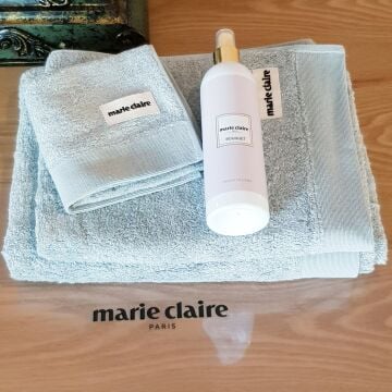 Marie Claire Paris Bambu Laure 3'Lü Havlu Set Yeşil