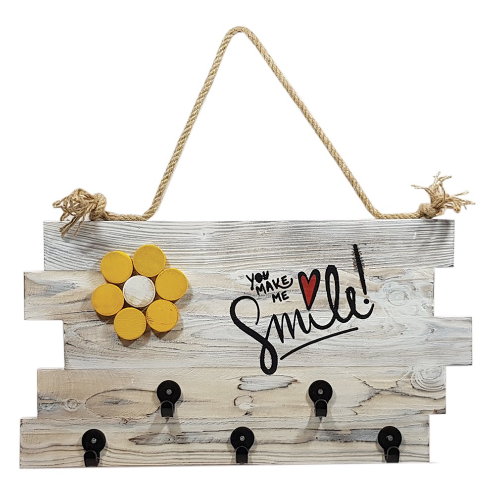 Smile Askılık Masif Ahşap Aksesuar