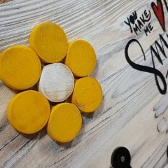 Smile Askılık Masif Ahşap Aksesuar