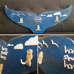 Balık Yüzgeç Masif Askılık