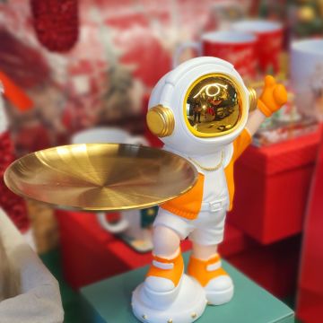 Astronot Dekoratif Tepsili Model-2