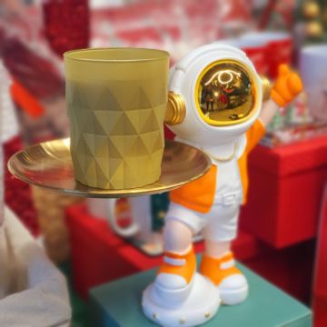 Astronot Dekoratif Tepsili Model-2