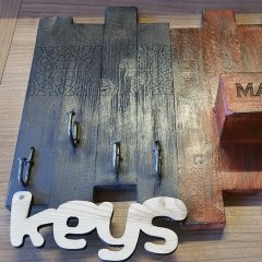 Anahtarlık Masif Ahşap Aksesuar