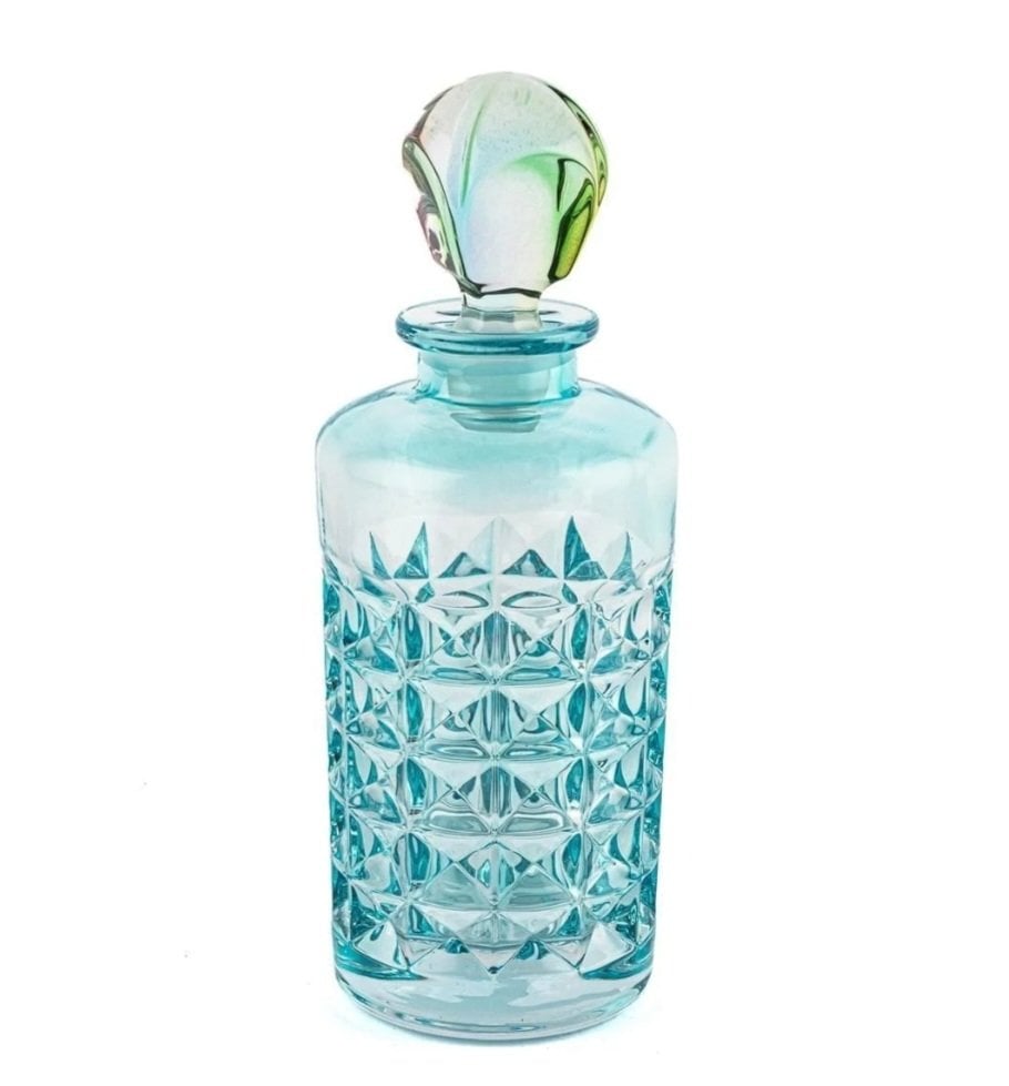 Turkuaz Cam Karaf 29cm 720ml