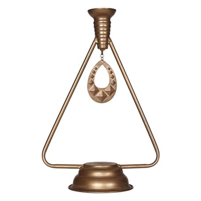 Rose Çan Mumluk Büyük Boy