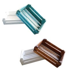 Ahşap Minyatür Nostaljik Kasa