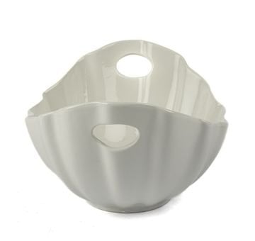 Beyaz Porselen Kase 34x25x18cm