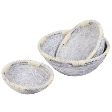 Bambu Oval Derin Gri Meyvelik