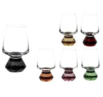 Bonny Renkli Ayaklı 6lı Shot Bardak 125ml