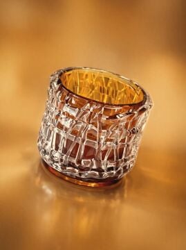 Amber Mini Cam Vazo 13cmx11cm