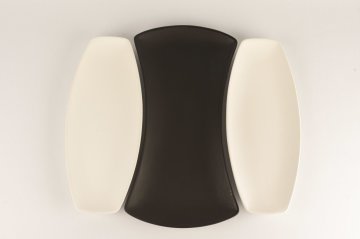 Siyah Beyaz 3lü Servis