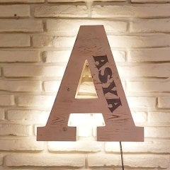 Harf Aydınlatma & Çocuk Odası Gece Lambası