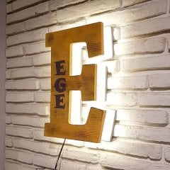 Harf Aydınlatma & Çocuk Odası Gece Lambası