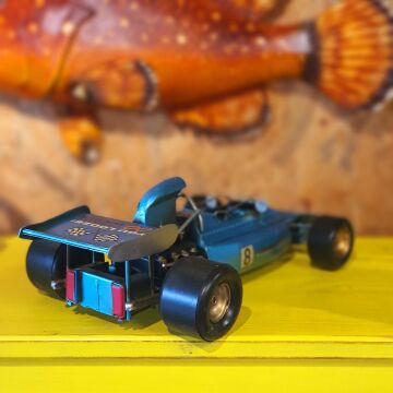 Dekoratif Metal Yarış Arabası