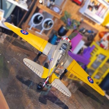 Dekoratif Metal Jumbo Boy Uçak