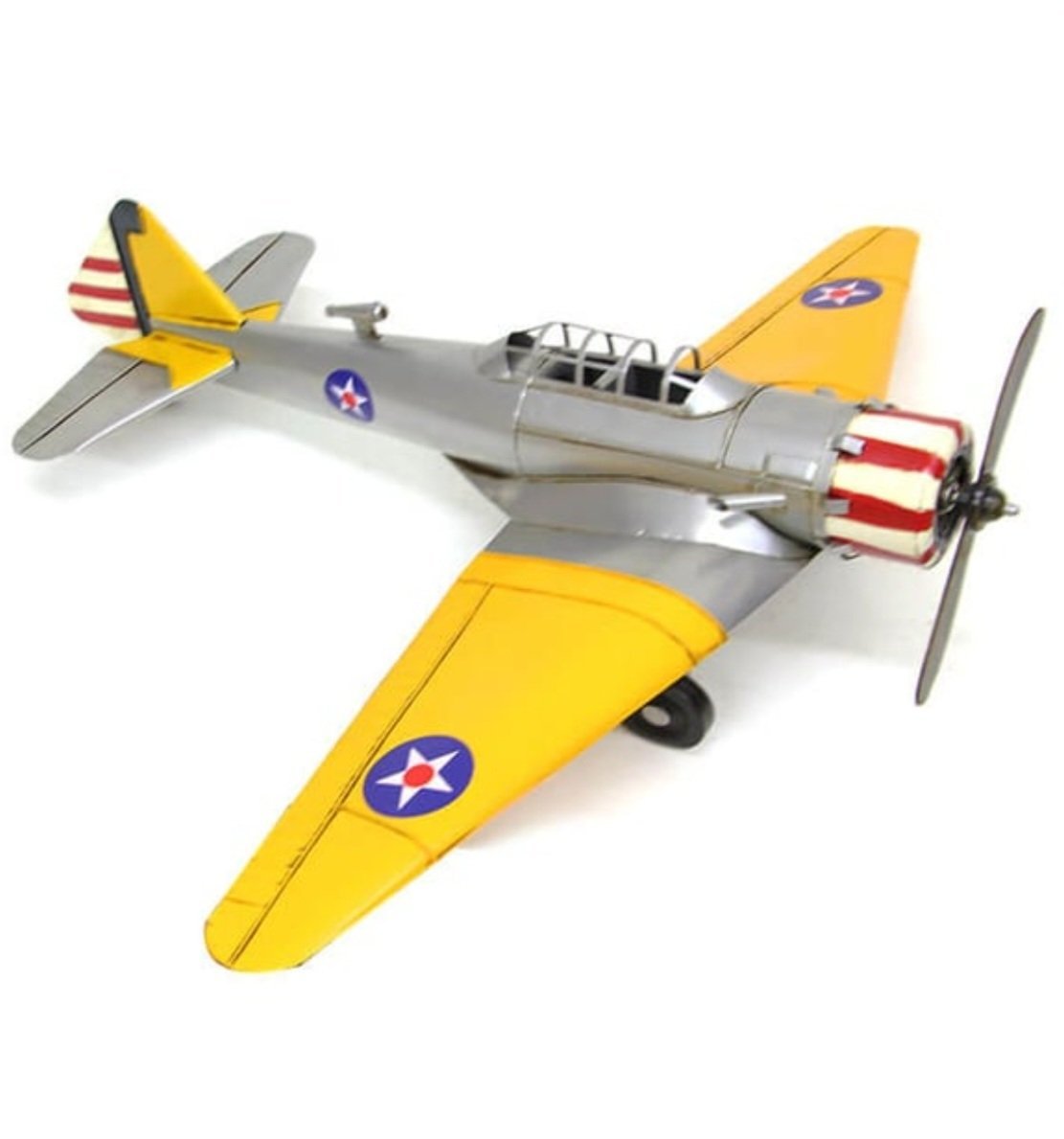 Dekoratif Metal Jumbo Boy Uçak