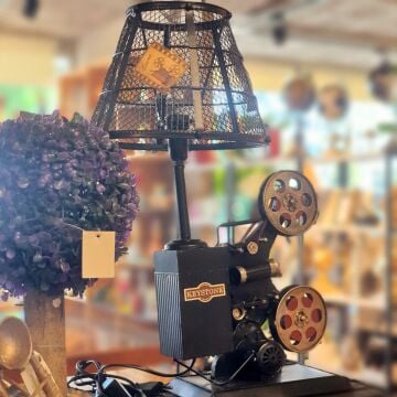 Kamera Model Metal Abajur