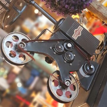 Kamera Model Metal Abajur