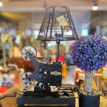 Kamera Model Metal Abajur