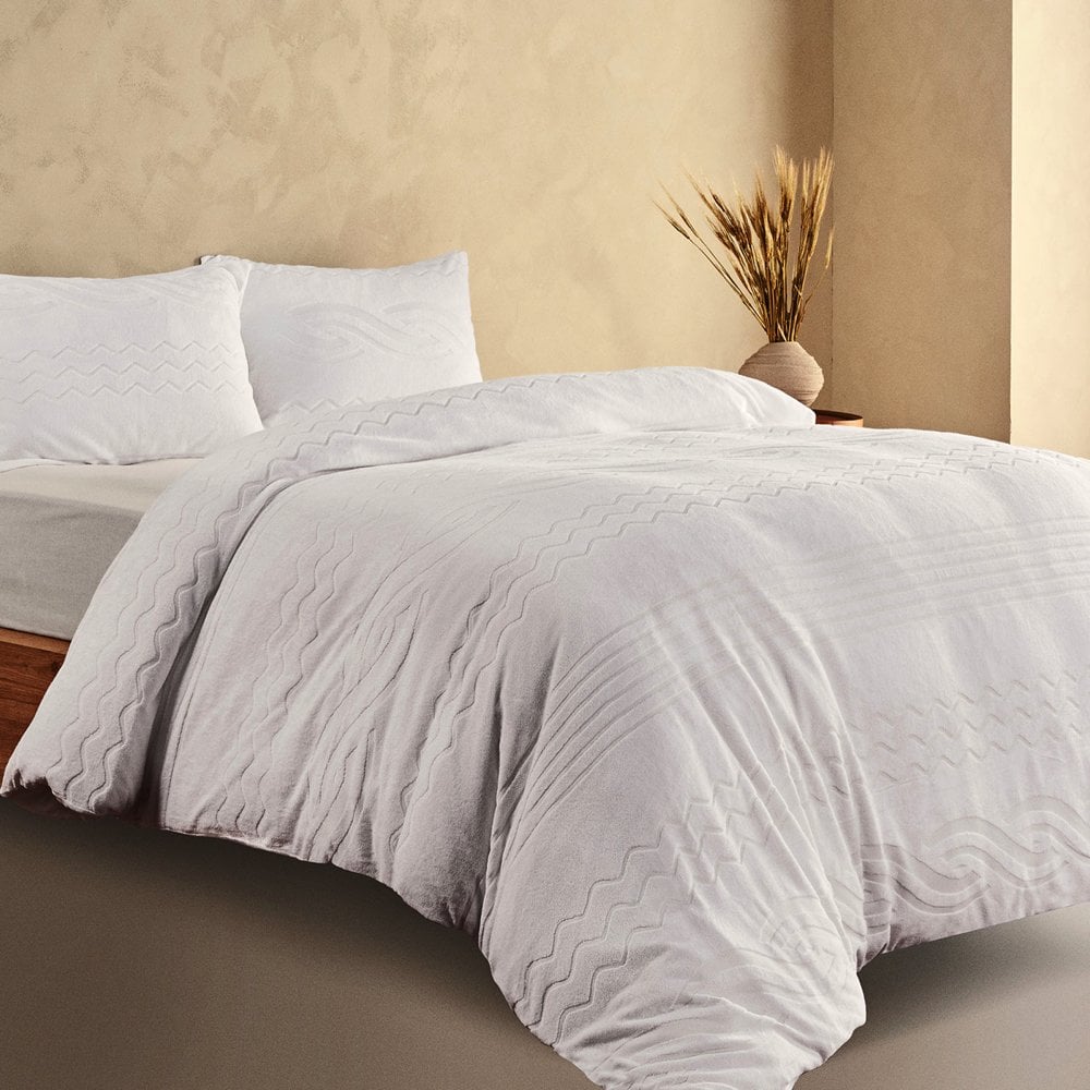 Marie Claire Paris Mariam Çift Kişilik Nevresim Takımı Kırık Beyaz