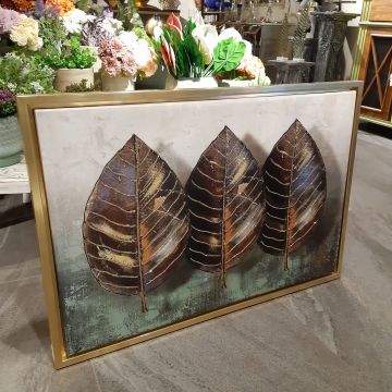 60cmX90cm Altın Çerçeveli Tablo