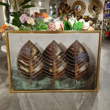 60cmX90cm Altın Çerçeveli Tablo