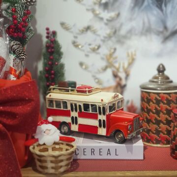 Dekoratif Metal Gezi Otobüsü