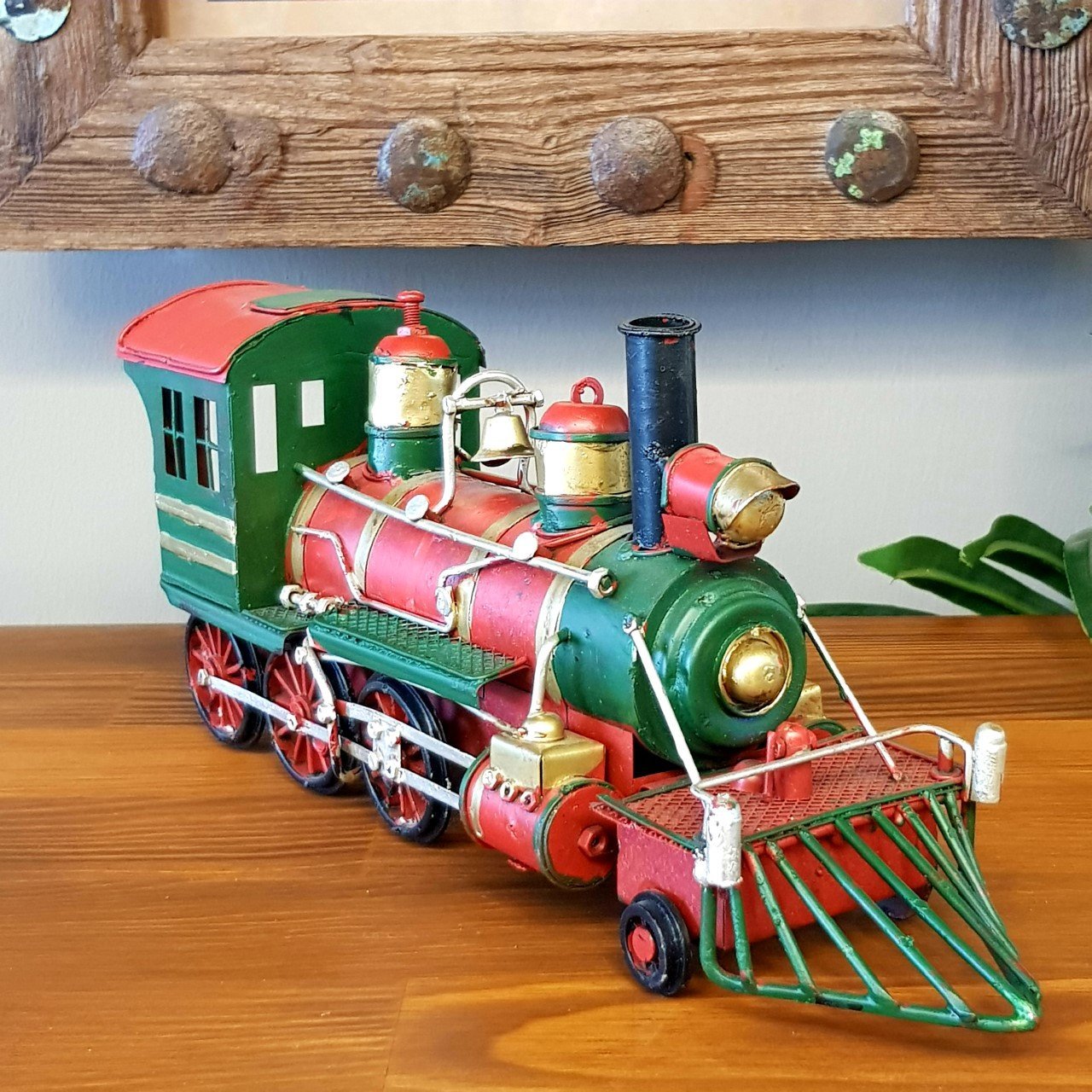 Dekoratif Metal Lokomotif Tren