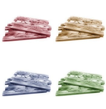 Hazır Masif Ahşap Asimetrik Altlık