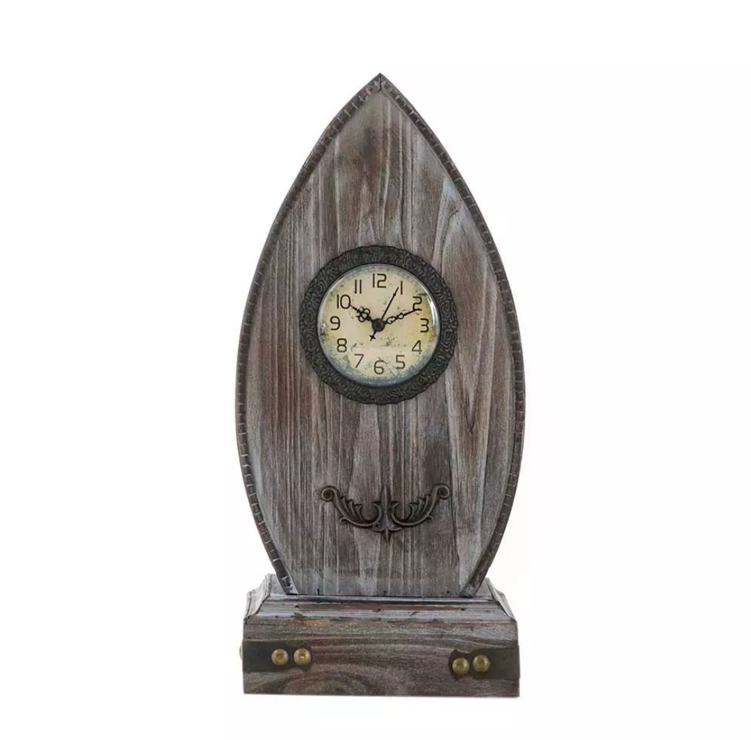 Ahşap Kutulu Kubbe Masa Saati