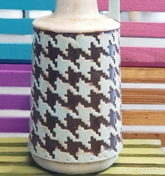 Slim Seramik Mint Sürahi Vazo