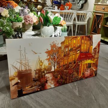 60cmx120cm Çerçevesiz Kanvas Tablo
