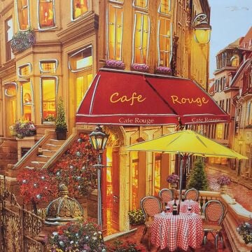 60cmx120cm Natuel Çerçeve Kanvas Tablo