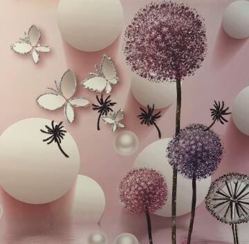 60cmx120cm Beyaz Ahşap Çerçeveli Kanvas Tablo