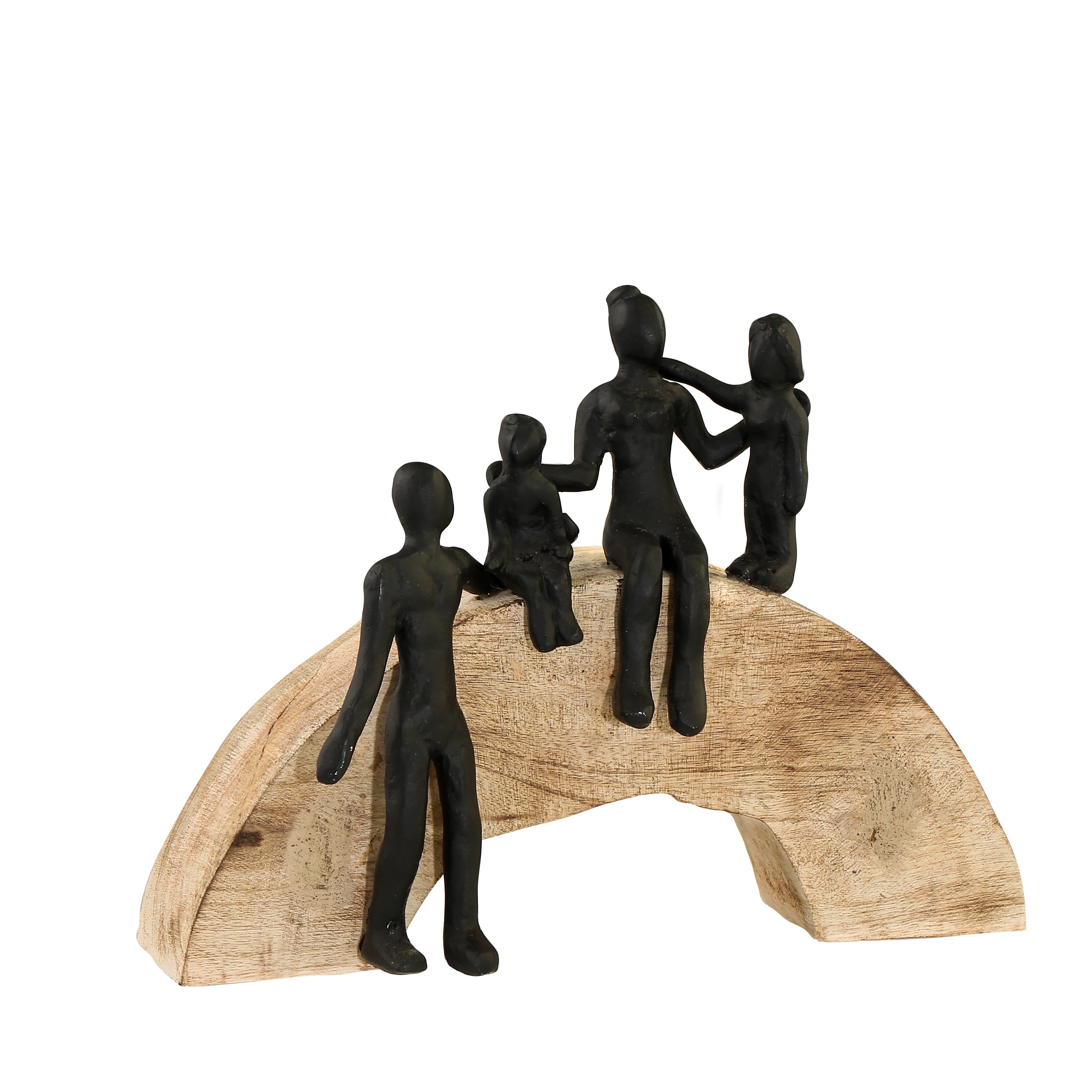 Yamaçta Aile Dekor Siyah