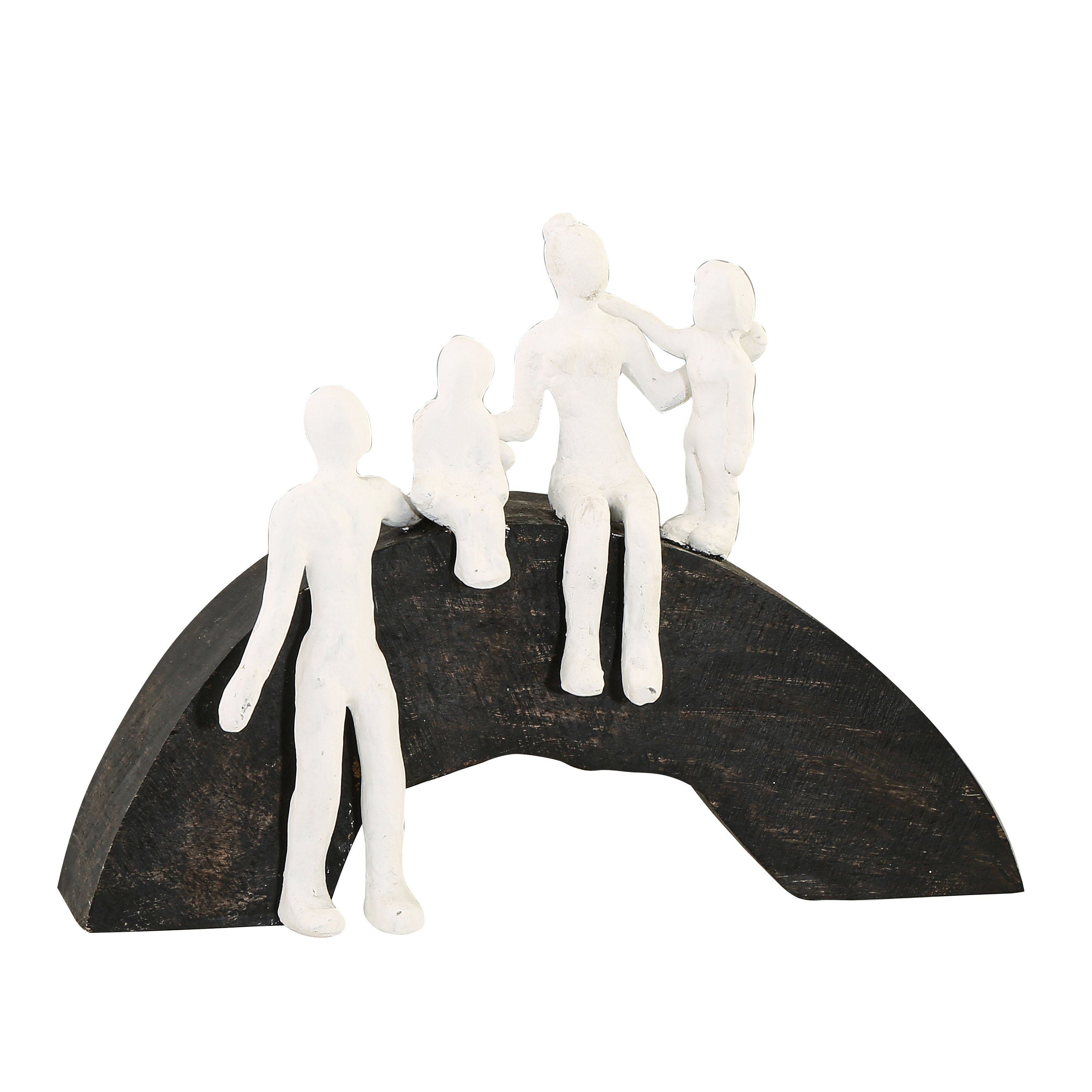 Yamaçta Aile Dekor Beyaz