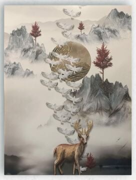 75cmX100cm Çerçevesiz Tablo
