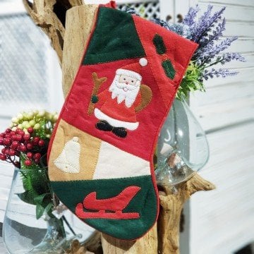 Santa Claus Dekor Çorap