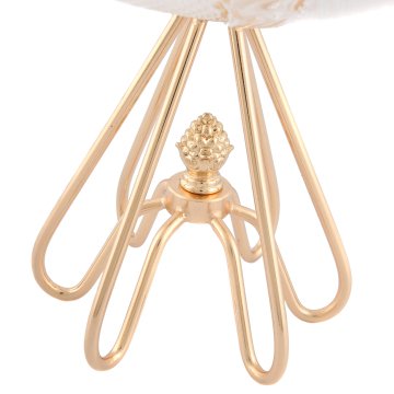 Zerah Gold Metal Ayaklı Kase Küçük Boy