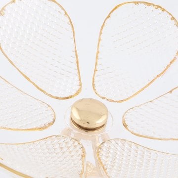 Zerah Gold Metal Ayaklı Kase Küçük Boy