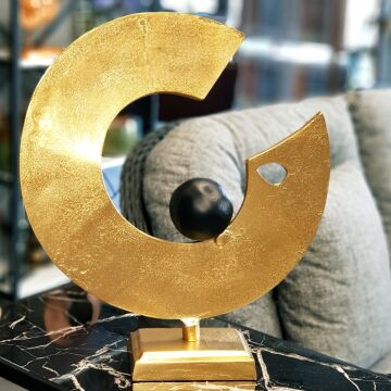 Gold Siyah Dekoratif Obje