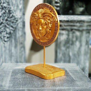 Kadın Figür Kaideli Dekor Rose