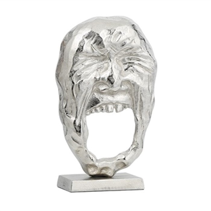 Metal Bağıran Adam Dekor