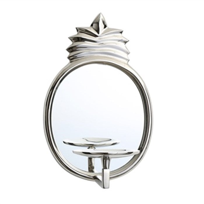 Aynalı Duvar Mumluk Büyük Boy