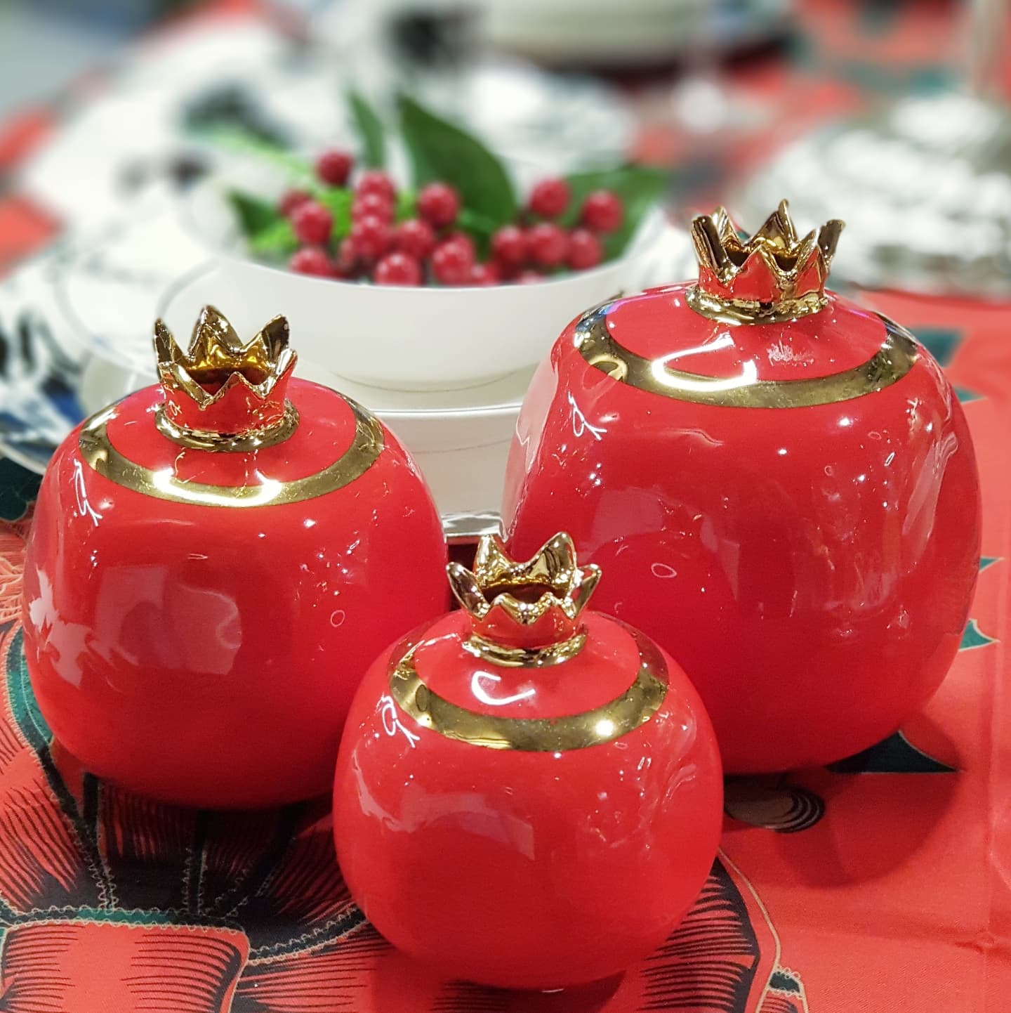 Nar Çiçeği Gold 3'Lü Nar