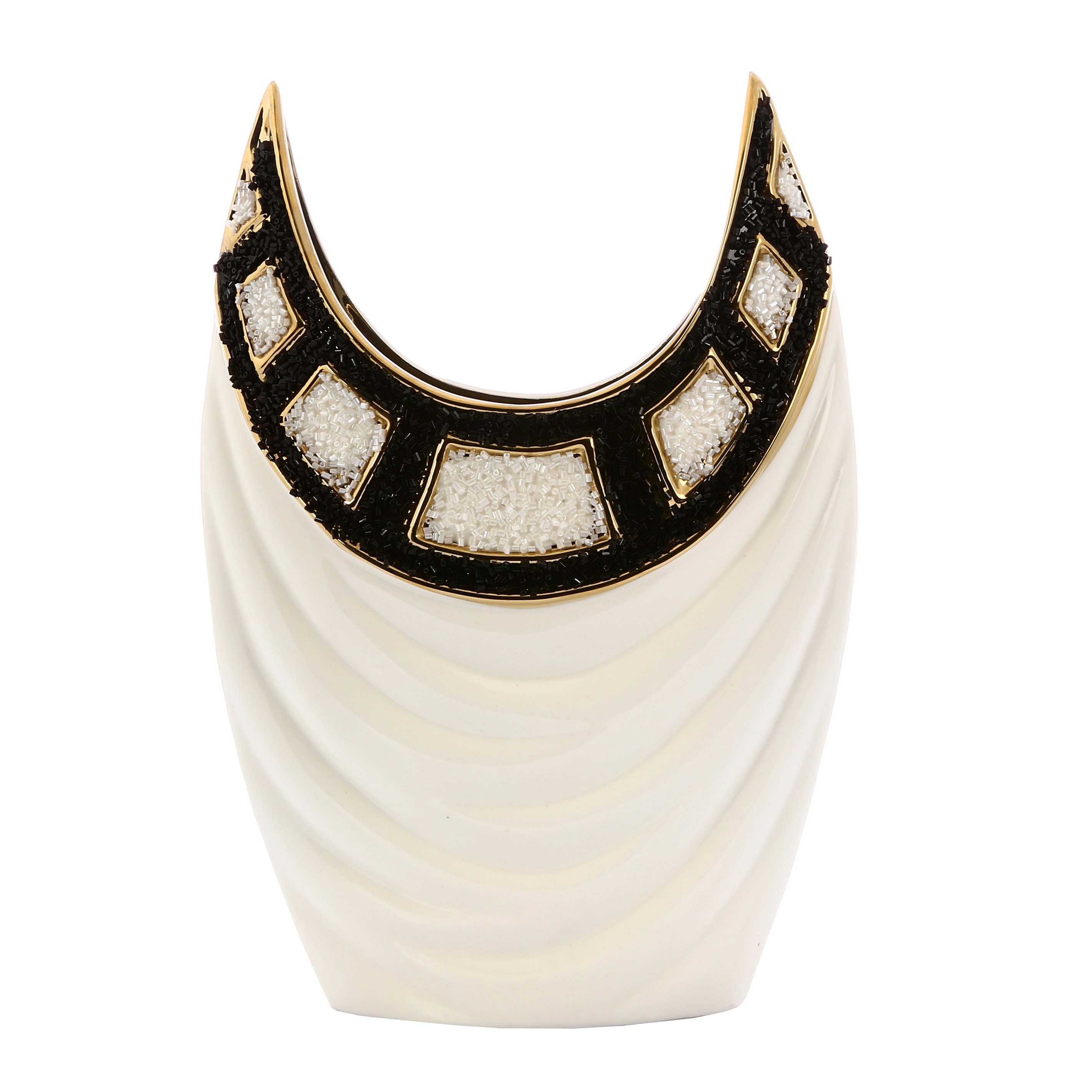 Andra Taşlı Seramik Vazo