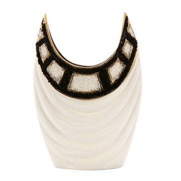 Andra Taşlı Seramik Vazo